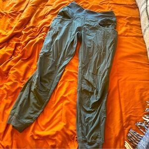Prana hiking climbing kanab pants blue size small